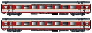 2er Set GC Personenwagen A8u SNCF, Ep.IV, Capitole