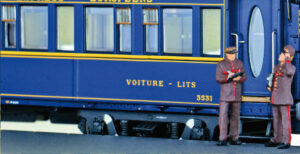 Set of 3 train attendants CIWL, Ep.III, gray uniform