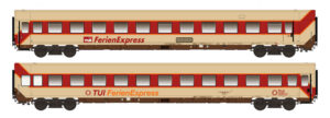 Set of 2 couchette coaches TUI Ferienexpress, Ep.IV, Set II