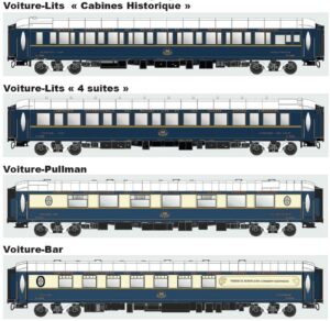 4er Set Personenwagen VSOE, Ep.VI, Set 1