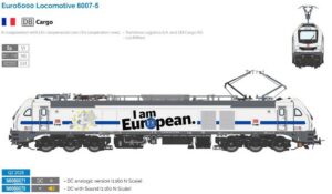 E-Lok Serie 6007 / Euro 6000 DB Cargo ''I am a European'', E