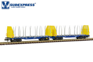 Timber transport wagon Sggmrrs 90 VTG, Ep.VI