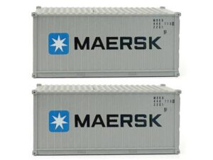 Set of 2 20'containers MAERSK