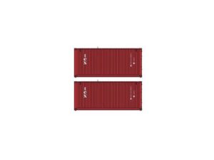 Set of 2 20'Container Tex