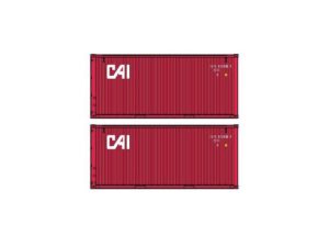 Set of 2 20'containers CAI