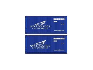 Set of 2 20'containers NYK