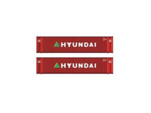 Set of 2 45' containers HYUNDAI