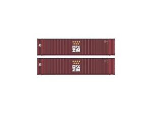 Set of 2 45' containers ZIM