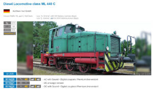 Diesellok ML 440 C der "AlzChem Hart", Ep. V-VI, DC