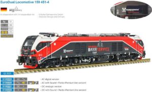 Dual-power locomotive BR 159 / EuroDual EBS, Ep.VI, AC Sound P