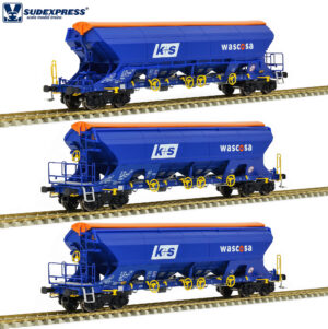 3er-Set Schüttgutwagen Tanpps, Wascosa, Ep.VI